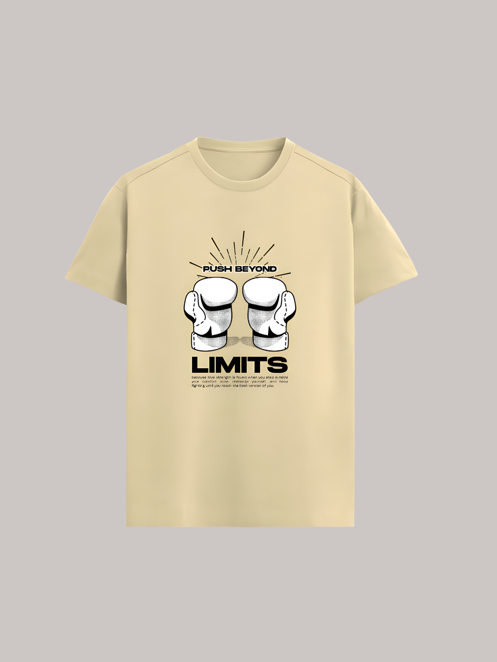 Knockout Spirit Push Beyond Limits Tee