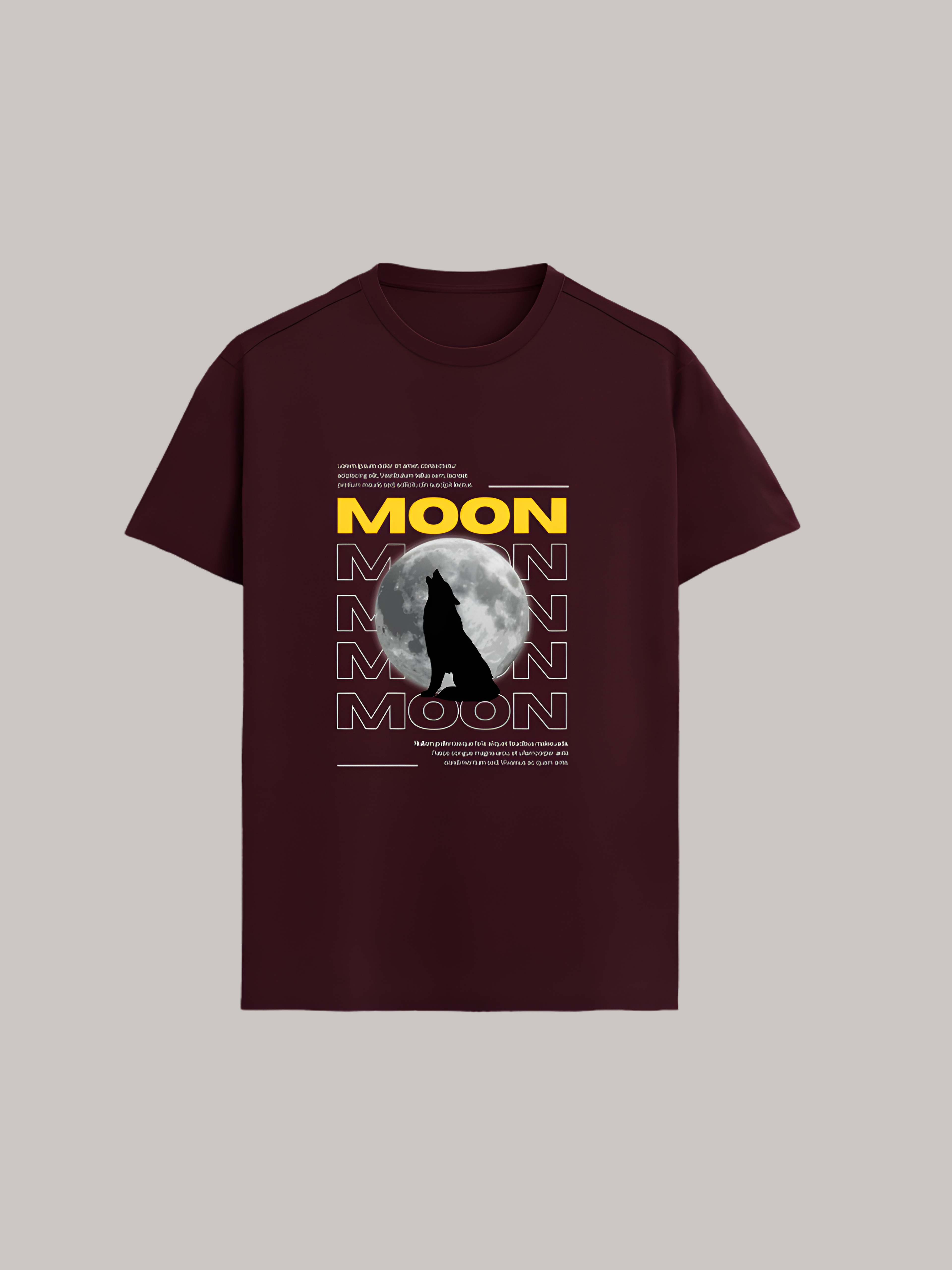 Wolf Moon Graphic Tee Supima T-Shirt