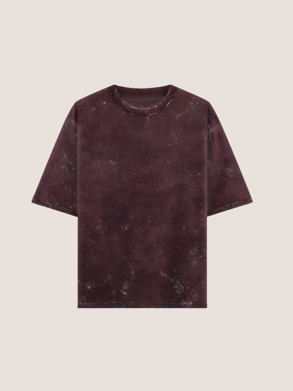 Unisex Acid Washed Oversized Tee