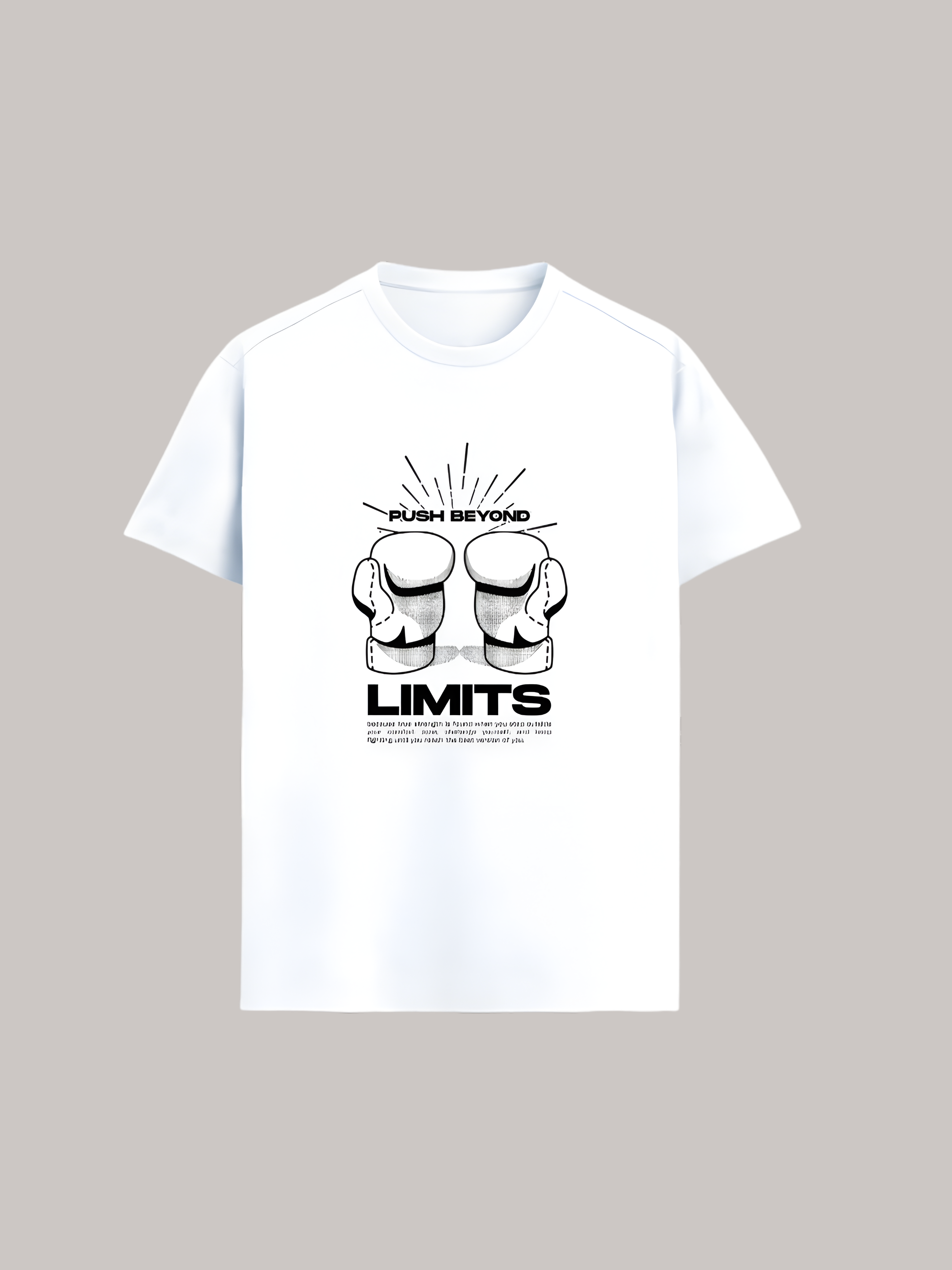 Knockout Spirit Push Beyond Limits Tee