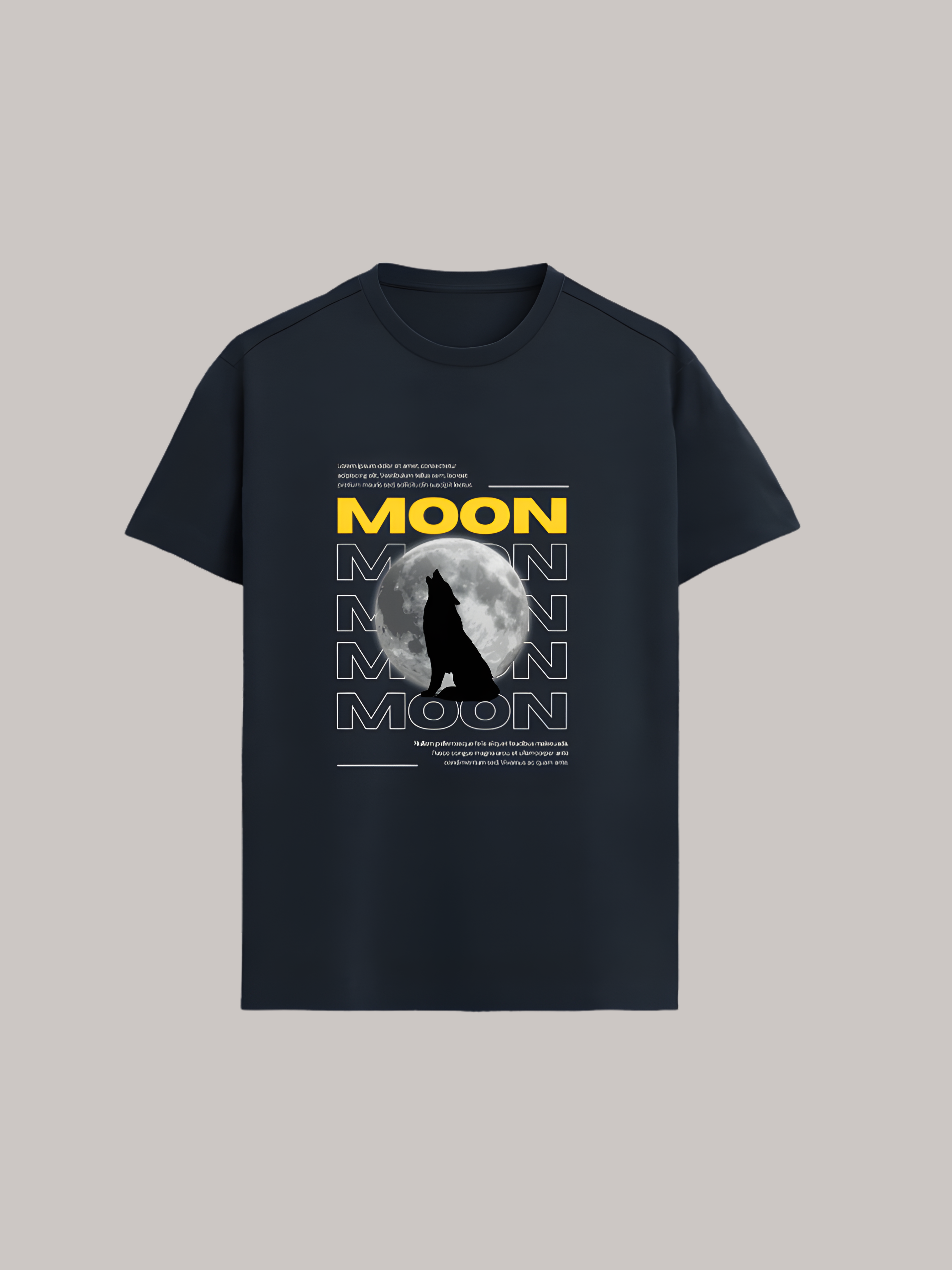 Wolf Moon Graphic Tee Supima T-Shirt