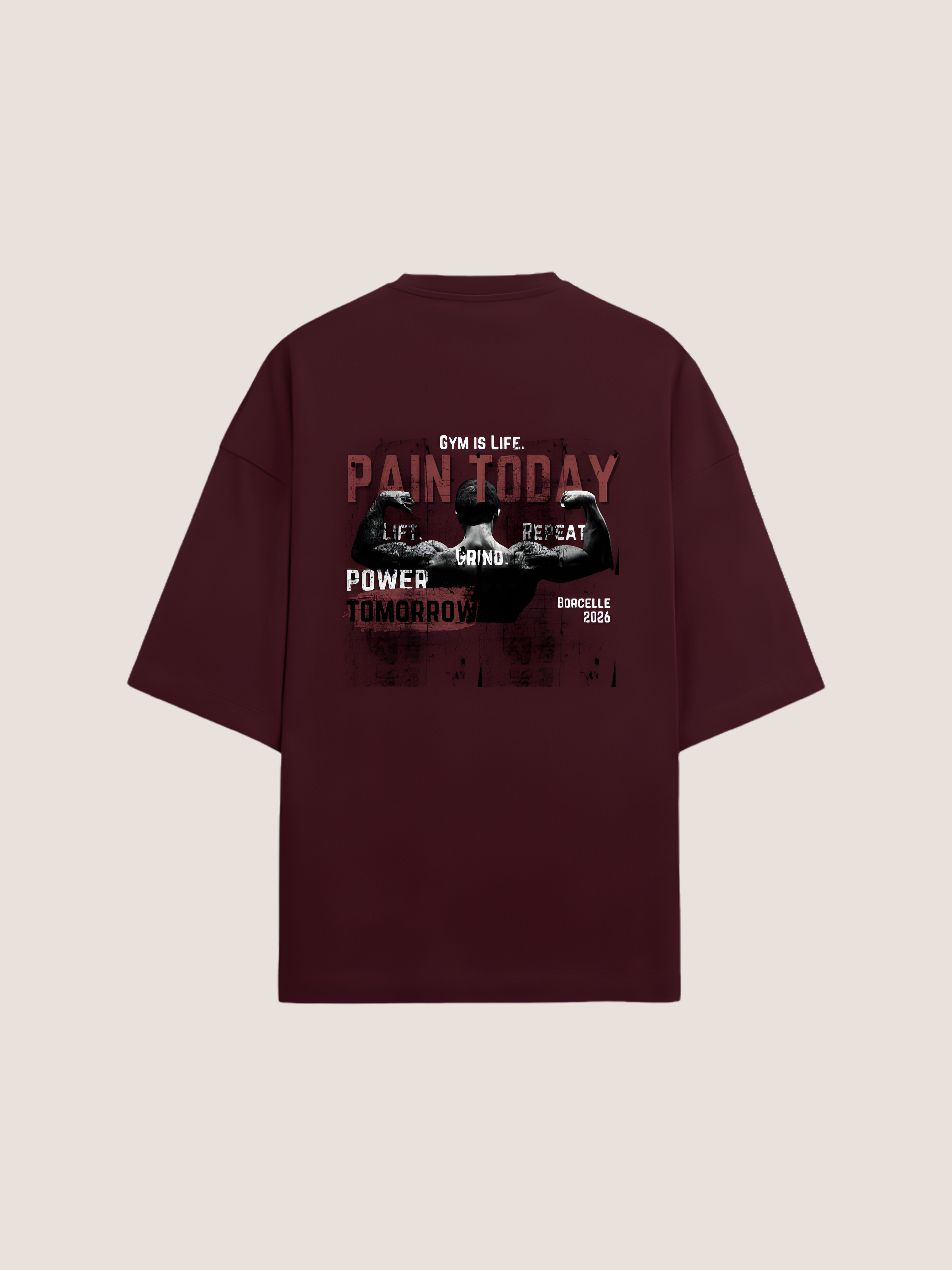 Pain Today Unisex Terry Oversized Tee
