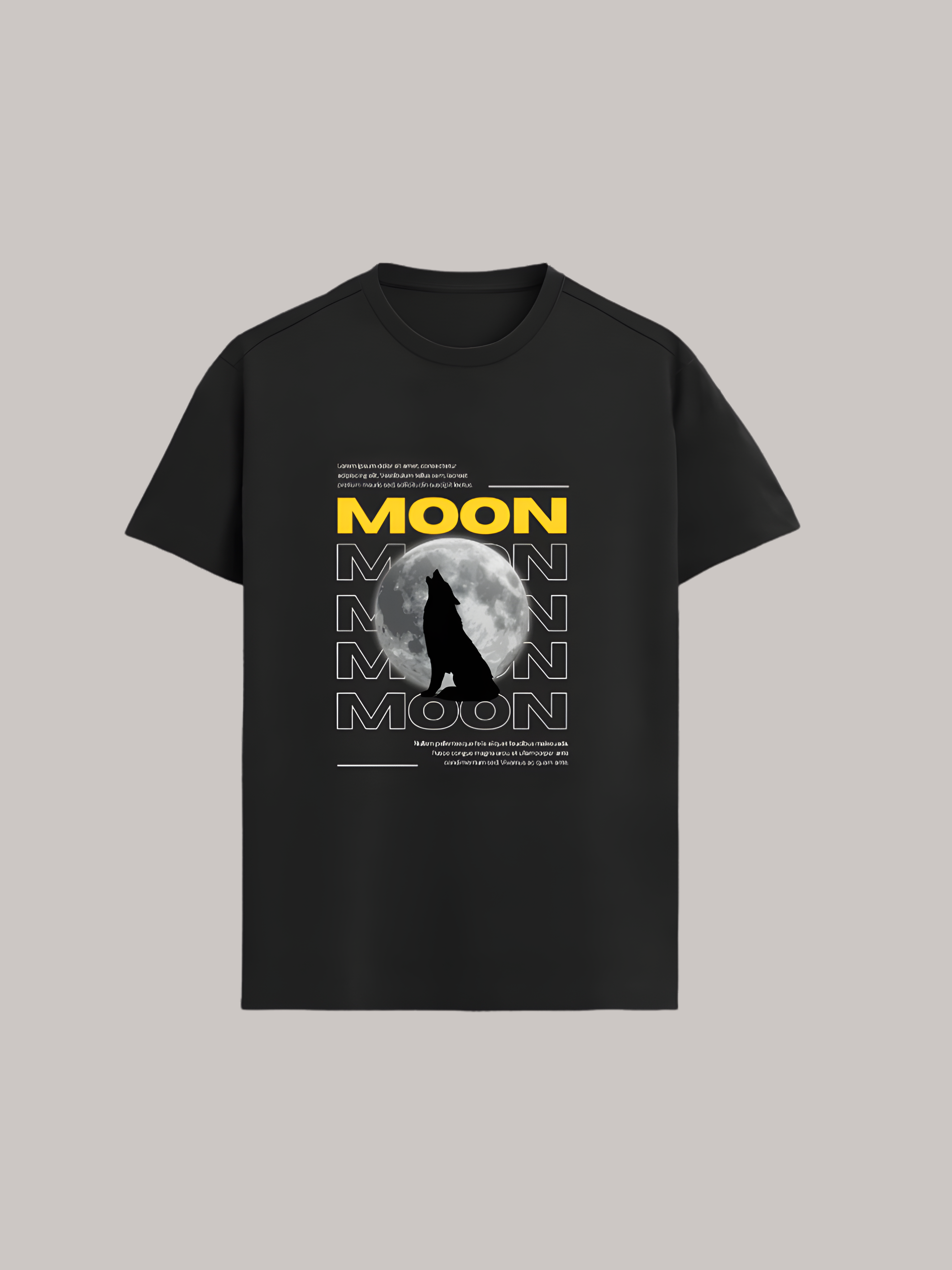 Wolf Moon Graphic Tee Supima T-Shirt